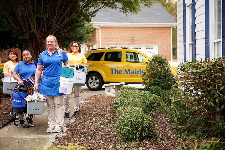 Maids Team and Car